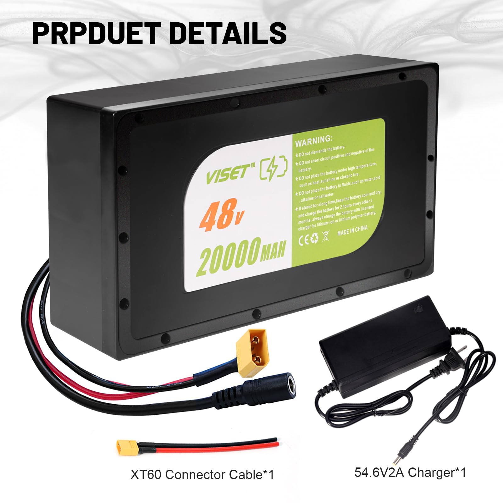 Amazon.com : CXZCXZ 48V20Ah Universal Power Pack,48V Battery,48V